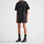 Рубашка мужская Prada джинсовая, черный - фото 2