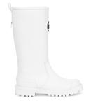 Кожаные сапоги Dolce&Gabbana Kids, Bianco - фото 4