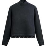 Мужской свитер ZARA, синий - фото