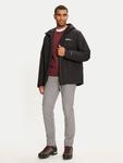 Дождевик стандартного кроя Jack Wolfskin, черный - фото 2