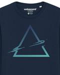 Толстовка Watapparel Triangle, цвет Navy/Turquoise - фото 4