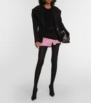 Сапоги cheopissima до бедра 105 The Attico, черный - фото 2