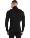 Пуловер Icebreaker Merino 260 Tech Long Sleeve Half Zip, черный - фото 2