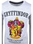 Harry Potter Лонгслив 'Langarmshirt Gryffindor' в сером цвете - фото 2