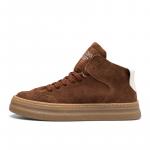 Кроссовки мужские утепленные черные PARDASAUL с коричневым флисовым подкладом - фото 7