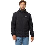 Куртка спортивная Jack Wolfskin, черный/серый - фото 2