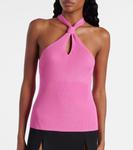 Андреа топ-бюстье с рубчиком Simkhai, Berry - фото 5