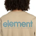 Мужская футболка с простым логотипом Element, бежевый - фото 5