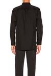 Топ Small Black Emblem Cotton Button Down Comme Des Garcons Play, Black - фото 3