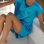 Шорты Lauren Short In Sicilian Blue MELISSA NEPTON - фото 3