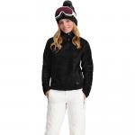 Детский пушистый флисовый свитер Obermeyer, Black - фото