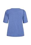 Футболка Zizzi Basic T-shirt, Light Blue - фото 5