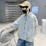 Рубашка с лацканом Grade School EASTERN CAMEL, синий - фото 10