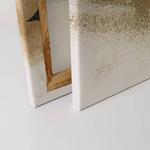 Картина на холсте A.S. Création Dark Leafs цвет cremegoldschwarz - фото 3