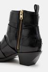 Кожаные ботинки Jane Buckle Boot Allsaints, черный - фото 4