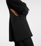 Шерстяной пиджак с вырезом Givenchy, Black - фото 5