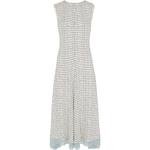 Шёлковое миди-платье FENDI, белый - фото