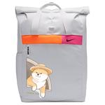 Nike Тканевый рюкзак с принтом унисекс белый, Skateboard Bear - фото 4