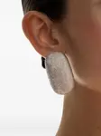 Серьги-гвоздики Brunello Cucinelli, серый - фото 3