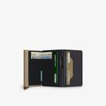 Алюминиевый кошелек Bandwallet с тисненым логотипом Secrid, черный - фото 4