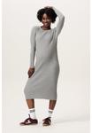 Платье Noppies Jumper dress, Grey Melange/Grey - фото