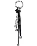 Сумка Michael Kors Speckled Cord Bag Charm, черный - фото