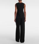 Топ с баской Gilma Fforme, черный - фото 3