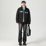 Пуховик Unisex Dnnnnx, неоново-зеленый (в комплекте брендированный свитшот) - фото 5