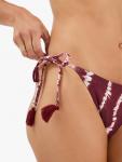 Тай-дай бикини с завязками по бокам Accessorize, Burgundy - фото 4