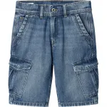 Шорты Pepe Jeans Relaxed Cargo denim, синий - фото