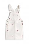 Детское хлопковое платье Tommy Hilfiger, белый - фото 2