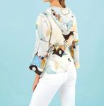 Женская льняная куртка Untitled 9 в цвете Multi DOLCEZZA - фото 5