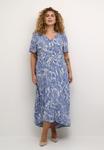 Платье макси ALONA Kaffe Curve, синий - фото 3