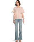 Футболка Faherty Sunwashed Essential Tee, цвет Peach Whip - фото 5