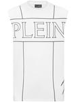 Футболка с логотипом Plein Sport, белый - фото