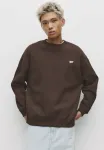 Толстовка с круглым вырезом Pull&Bear, Brown - фото