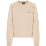 Свитшот с нашивкой-логотипом Moncler Grenoble, априкот - фото