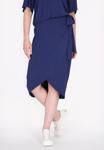 Юбка DreiMaster Wrap skirt, Navy/Dark Blue - фото