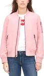 Женская куртка-бомбер Levi’s на молнии, пыльно-розовый - фото