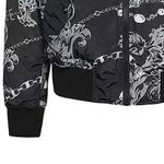 VERSACE JEANS COUTURE Бомбер с барочным принтом, Black - фото 7