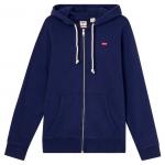 Толстовка Levi's New Original Up Full Zip, синий - фото