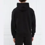 Толстовка свободного кроя из акации Hugo, черный - фото 3