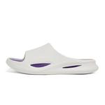Шлепанцы мужские Caritesport, белый/фиолетовый - фото