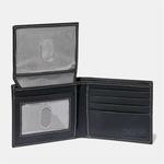 Мужской кошелек из гладкой кожи Timberland, черный - фото 2