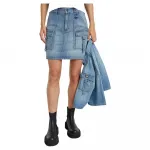 Юбка G-Star Viktoria Utility, синий - фото