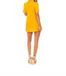 Женское платье-рубашка Harper в желтом цвете SOAH - фото 2