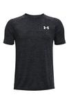 Футболка для мальчиков Youth Tech 2 Under Armour, черный - фото