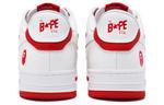 Кроссовки BAPE A BATHING APE Bape Sta Low #6 Red, черный - фото 3