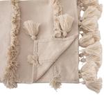 Покрывало boho row 180/130 см Atmosphera, бежевый - фото 3