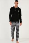 Пижамный комплект REGULAR FIT SET Buratti, черный - фото 4